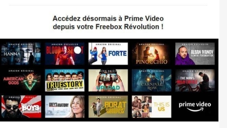 Prime Video Freebox Revolution