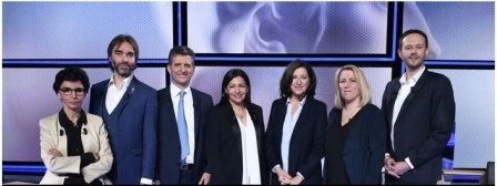 Débat municipales F3 Paris IDF franceinfo