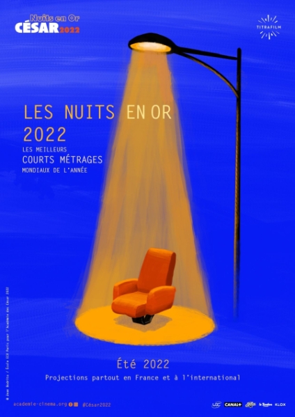 Les Nuits en Or du court métrage 2022 - affiche