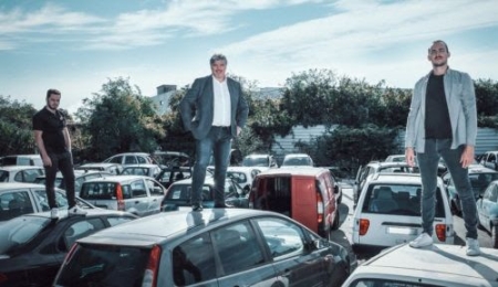 De gauche à droite, David Silvestre, David Douillet, Anthony Alaux