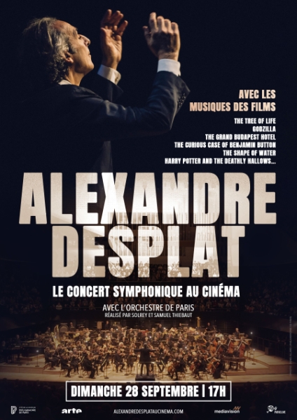Alexandre Desplat concert septembre 2025