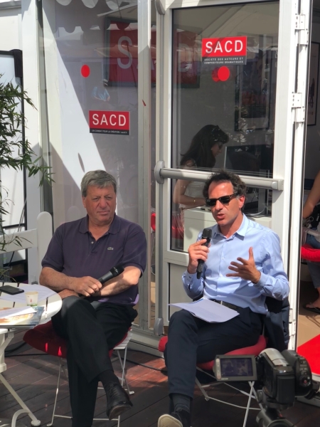 Pascal Rogard et Xavier Lardoux