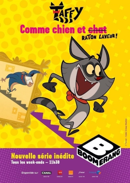 campagne de lancement de Taffy sur Boomerang Cyber Group Studios