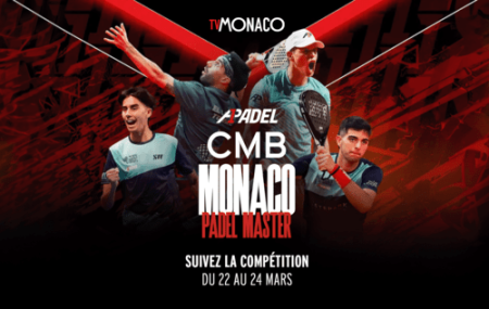 TVMonaco droits du tournoi de padel CMB Monaco Master