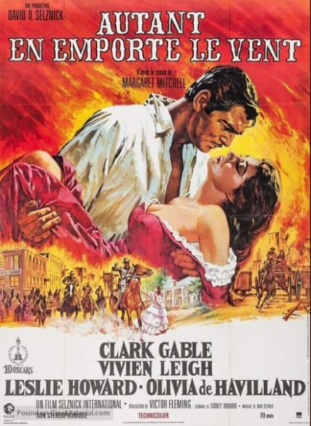 L'affiche du classique hollywoodien de 1939