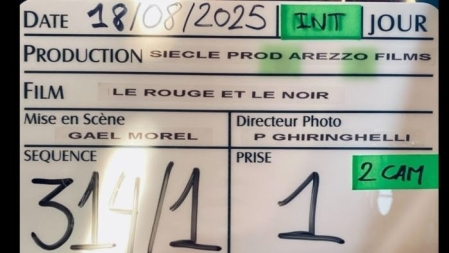 Tournage Le Rouge et le Noir - photo 