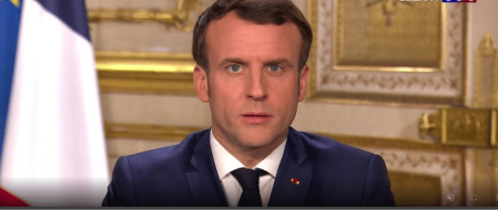 Emmanuel Macron sur TF1 le 16 mars 2020