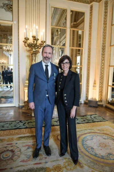 Denis Villeneuve Chevalier de l'ordre des arts et des lettres