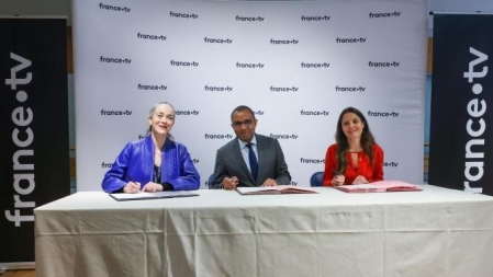 Delphine Ernotte Cunci, Pap Ndiaye et Marie-Caroline Missir