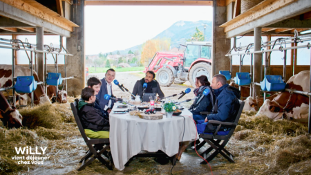 Willy vient déjeuner chez vous