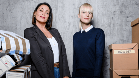 Lola Dewaere et Sara Mortensen