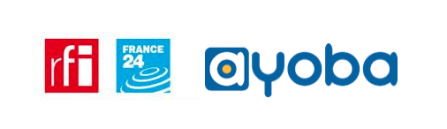 RFI - France 24 sur Ayoba - logos