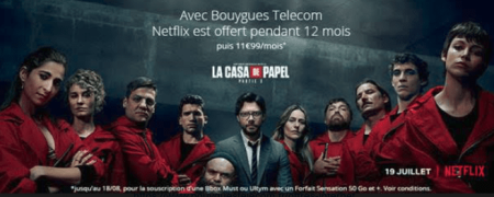 Bouygues Télécom - opération Netflix