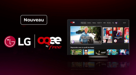 Appli TV OQEE by Free sur les Smart TV LG