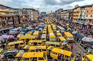 La ville de Lagos au Nigeria