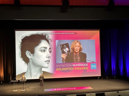 Golshifteh Farahani - deauville 2025 distinction numérique Ina