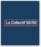 Collectif 50/50 - logo