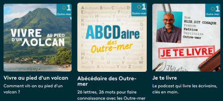 Podcasts antifs sur La1ere.fr