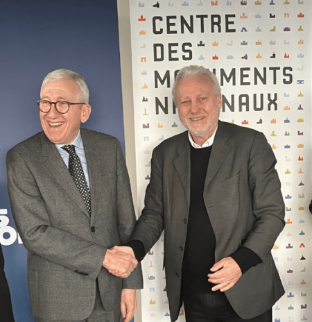 Philippe Bélaval (CNM) et Yves Bigot (TV5Monde)