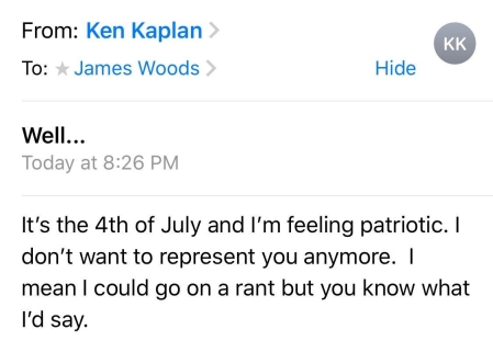 James Woods, Twitter