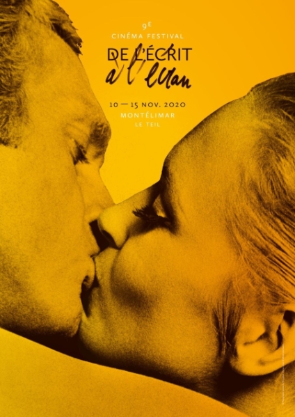 Affiche 9e édition "De l'écrit à l'écran" 2020