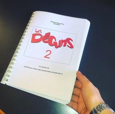 Capture d'écran du compte Instagram des Déguns