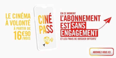 CinéPass offre promo sans engagement