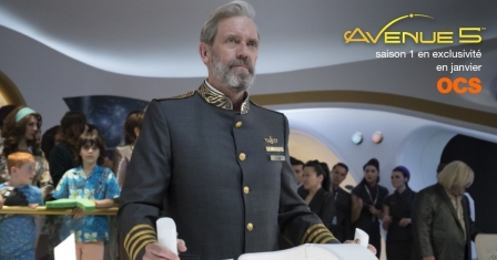 « Avenue 5 » (HBO) avec Hugh Laurie