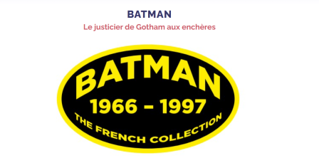 Batman - Vente aux enchères 2022
