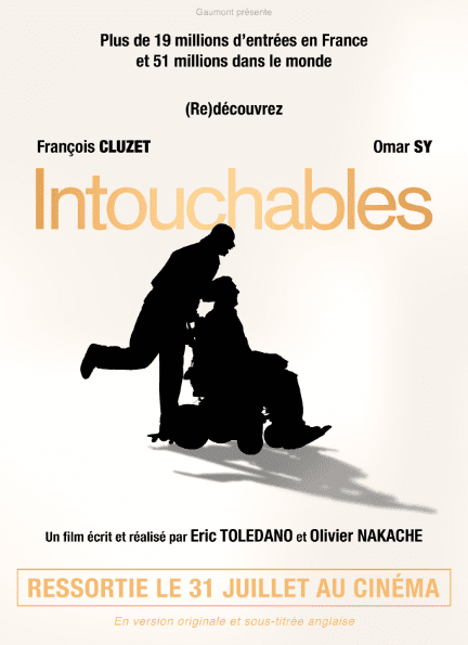 ressortie du film « Intouchables »