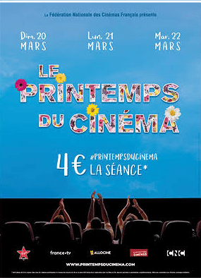 Printemps du cinéma 2022