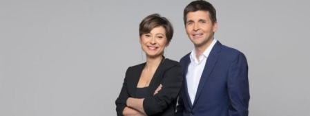 Alexandra Bensaid et Thomas Sotto