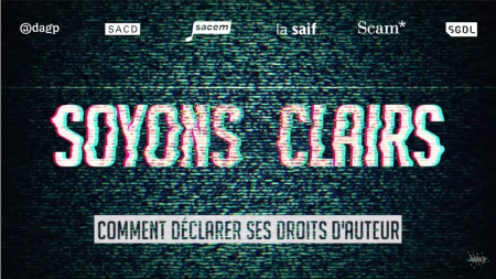 Vidéo déclaration fiscale auteurs SCAM avec ADAGP, SACD, SACEM, SAIF,SGDL