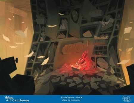 Les trois lauréats de la 3e Disney Art Challenge