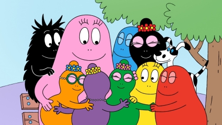 "Barbapapa en famille", série produite par Normaal Animation.