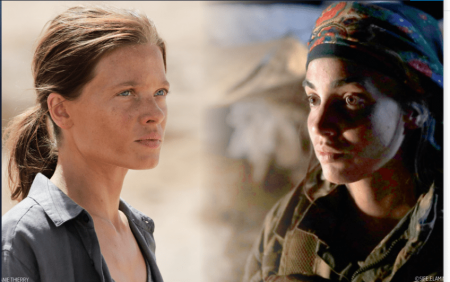 Melanie Thierry and Souheila Yacoub