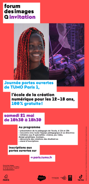 Tumo Paris - Journée portes ouvertes 2022