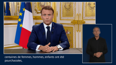 Allocution E. Macron 12 octobre 2023