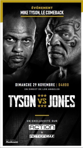 Tyson Jones boxe Action
