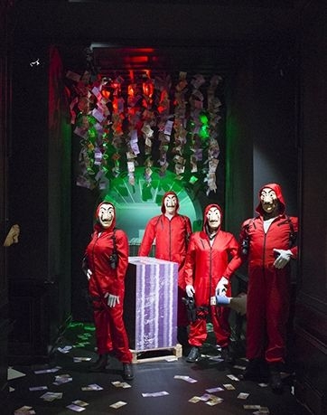 Casa de Papel - musee Grevin