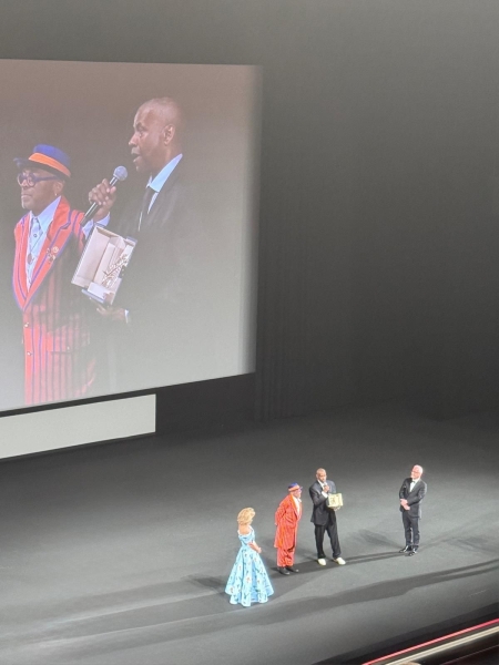 Denzel Washington Palme d'or d'honneur