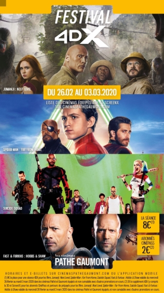 Festival 4DX Pathé Gaumont