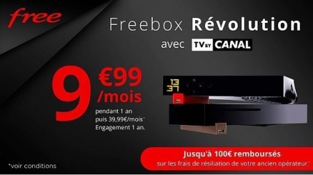 Freebox Révolution avec TV by Canal Vente-privée.com