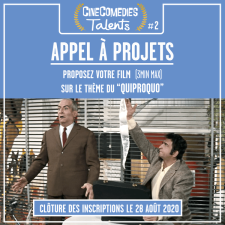 "CineComedies Talents #2" Appel à films