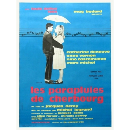 Affiche des Parapluies de Cherbourg