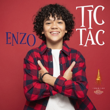 Enzo, candidat de la France à l'Eurovision Junior 2021