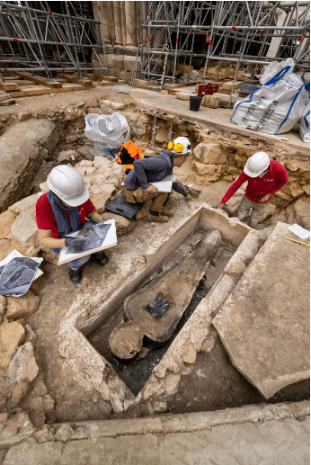 Arte Scope sarcophage Notre-Dame de Paris