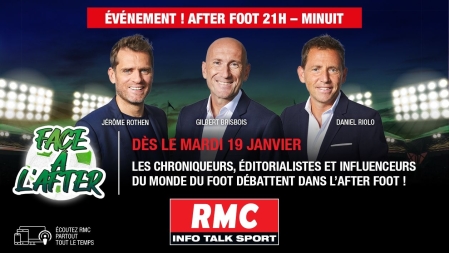 Face à L'After RMC