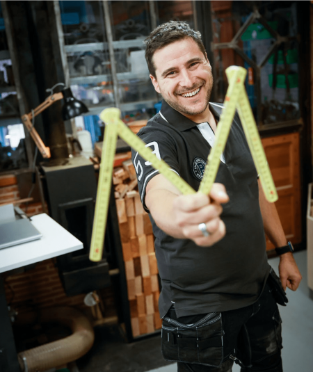 Laurent Jacquet, animateur de "Mission travaux".