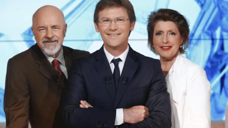 Bertrand Renard, Laurent Romejko et Arielle Boulin-Prat.